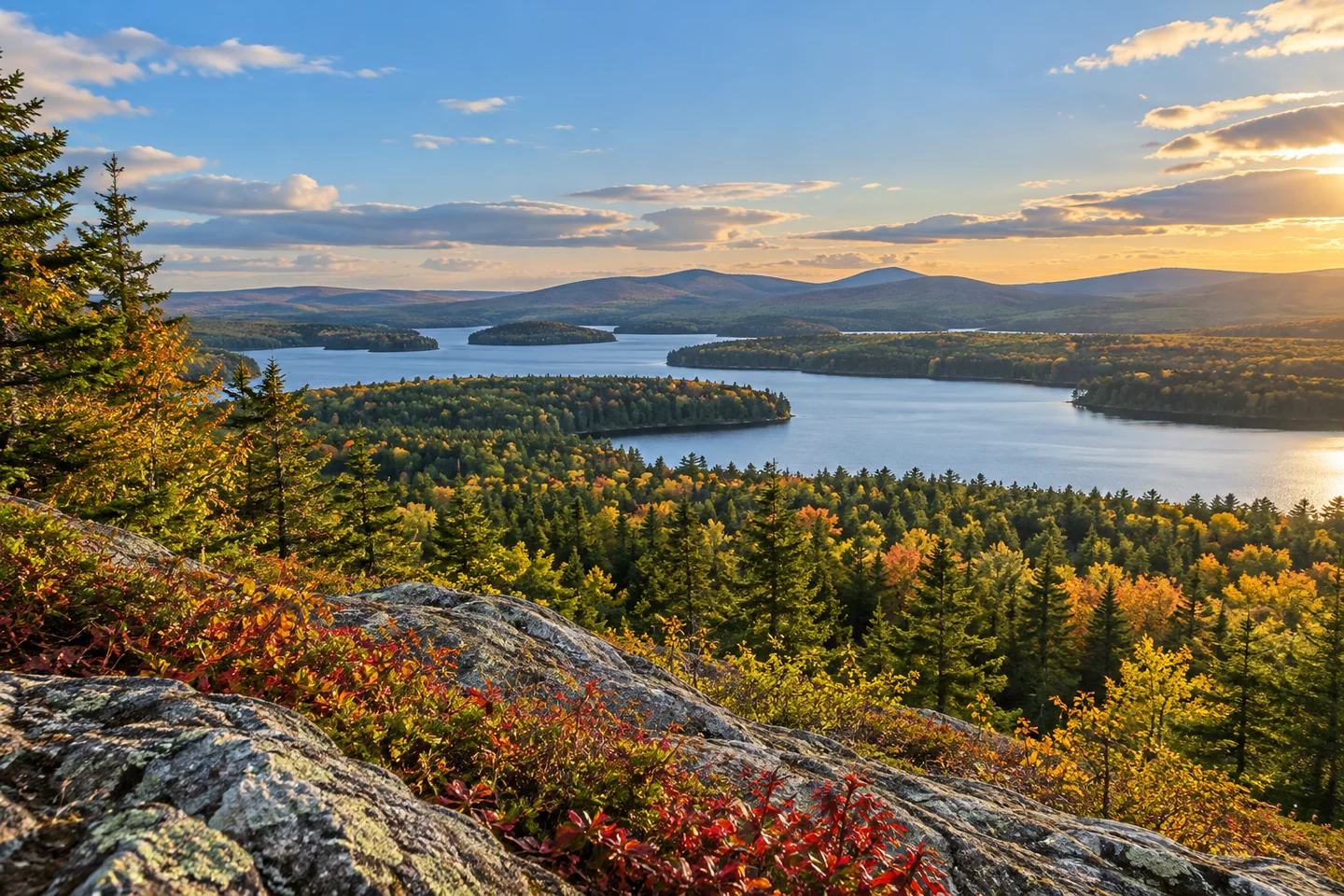 A. J. “Allie” Cole Scenic Overlook — AI-generated editorial illustration