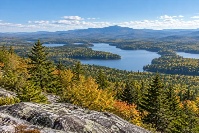 Allagash Mountain Fire Tower — AI-generated editorial illustration