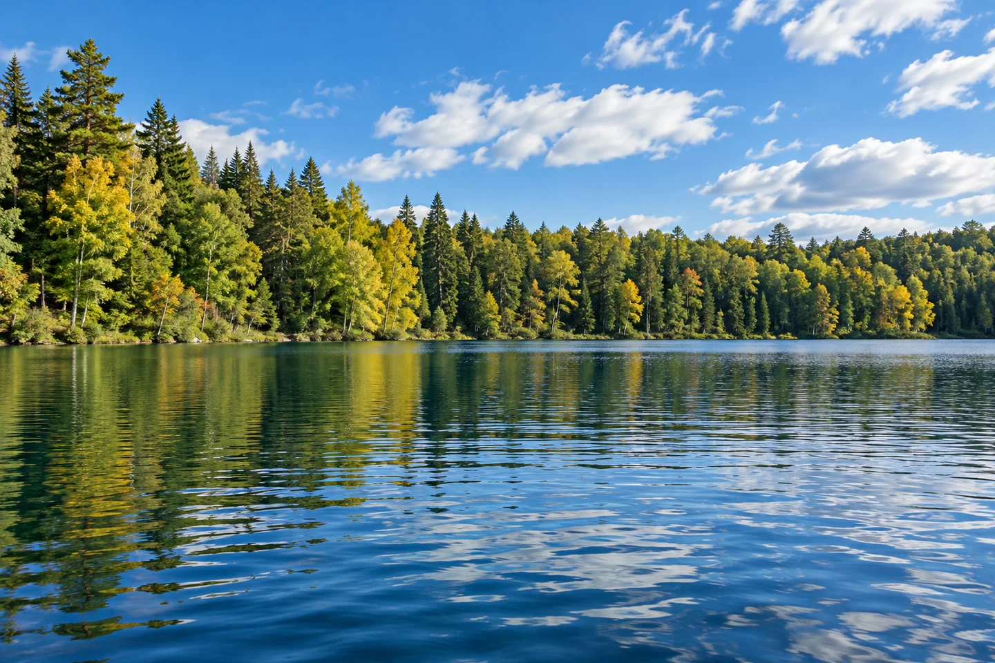 Aroostook River Reservoir — AI-generated editorial illustration