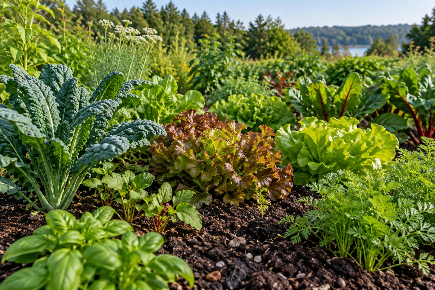 Bath Community Garden — AI-generated editorial illustration