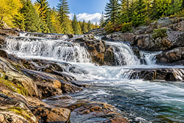 Billings Falls — AI-generated editorial illustration