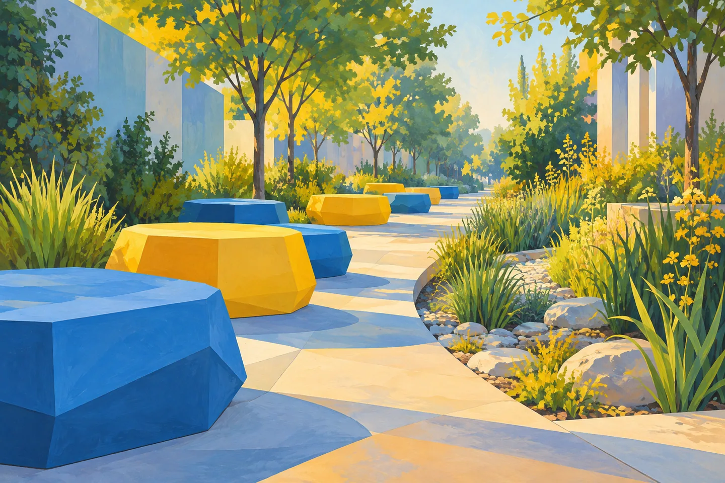 Albany Hive — AI-generated editorial illustration