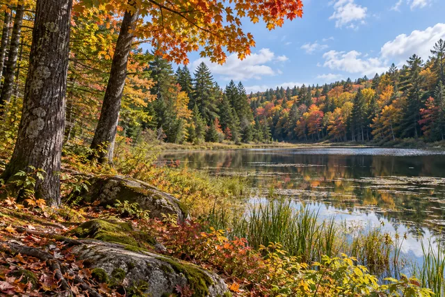 Beaver Pond State Forest — AI-generated editorial illustration
