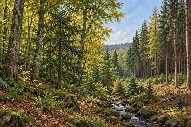 Big Brook State Forest — AI-generated editorial illustration