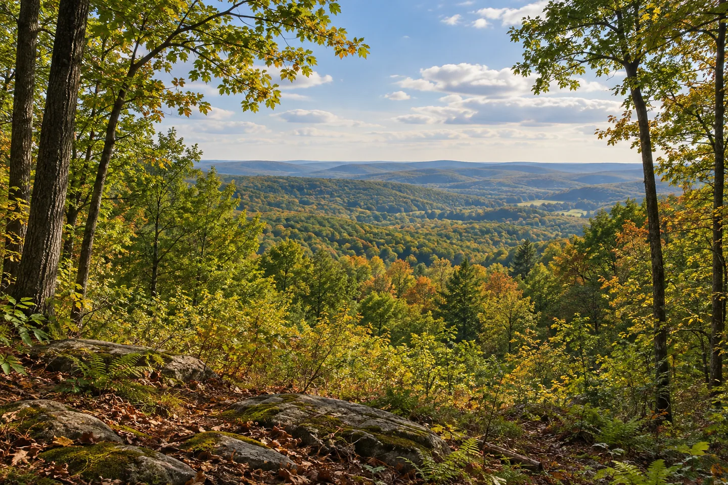 Canacadea State Forest — AI-generated editorial illustration