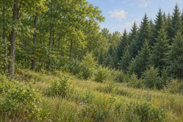 Canadaway Creek Wildlife Management Area — AI-generated editorial illustration