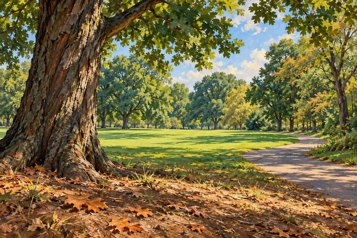 Canarsie Park — AI-generated editorial illustration