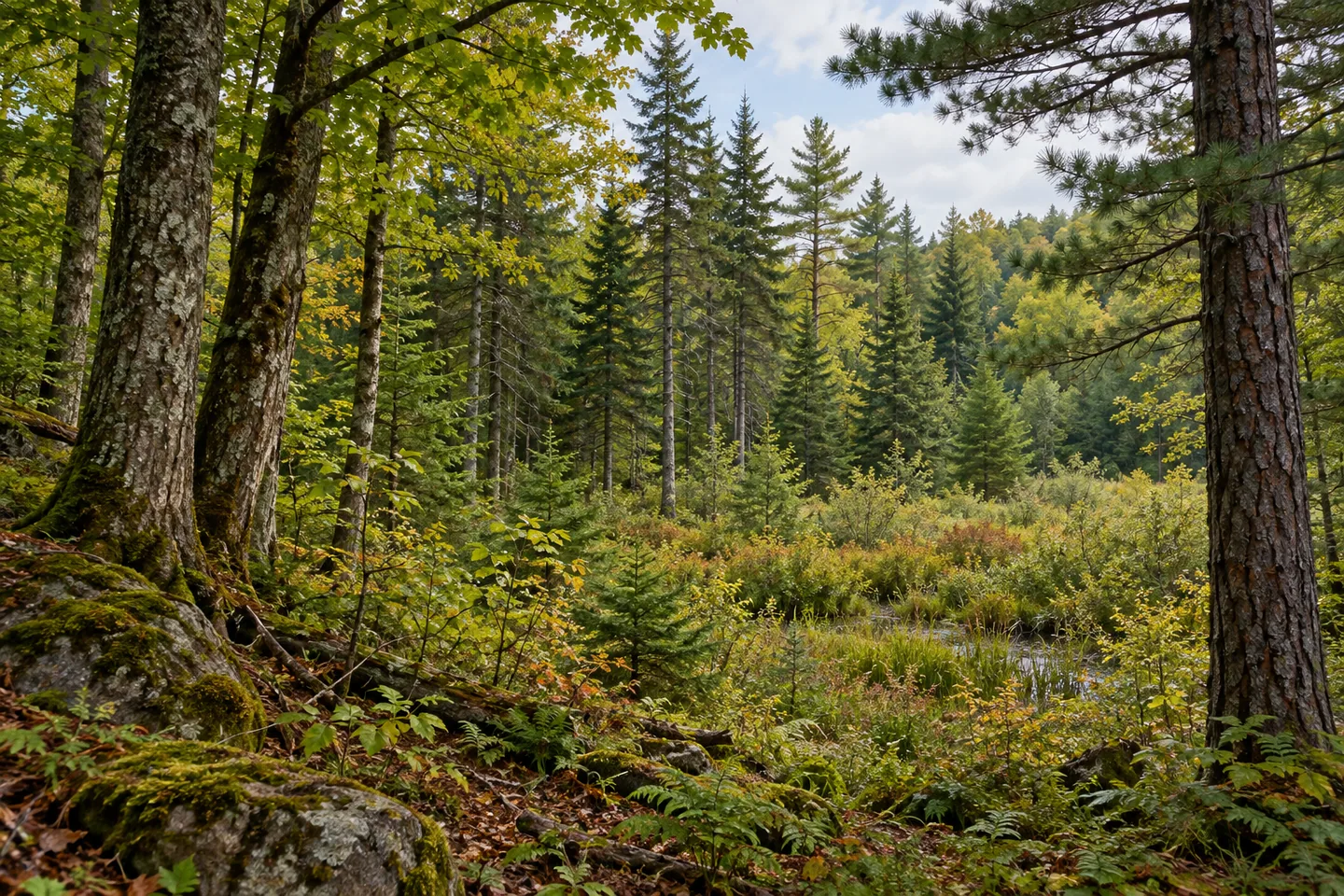 Catherineville State Forest — AI-generated editorial illustration