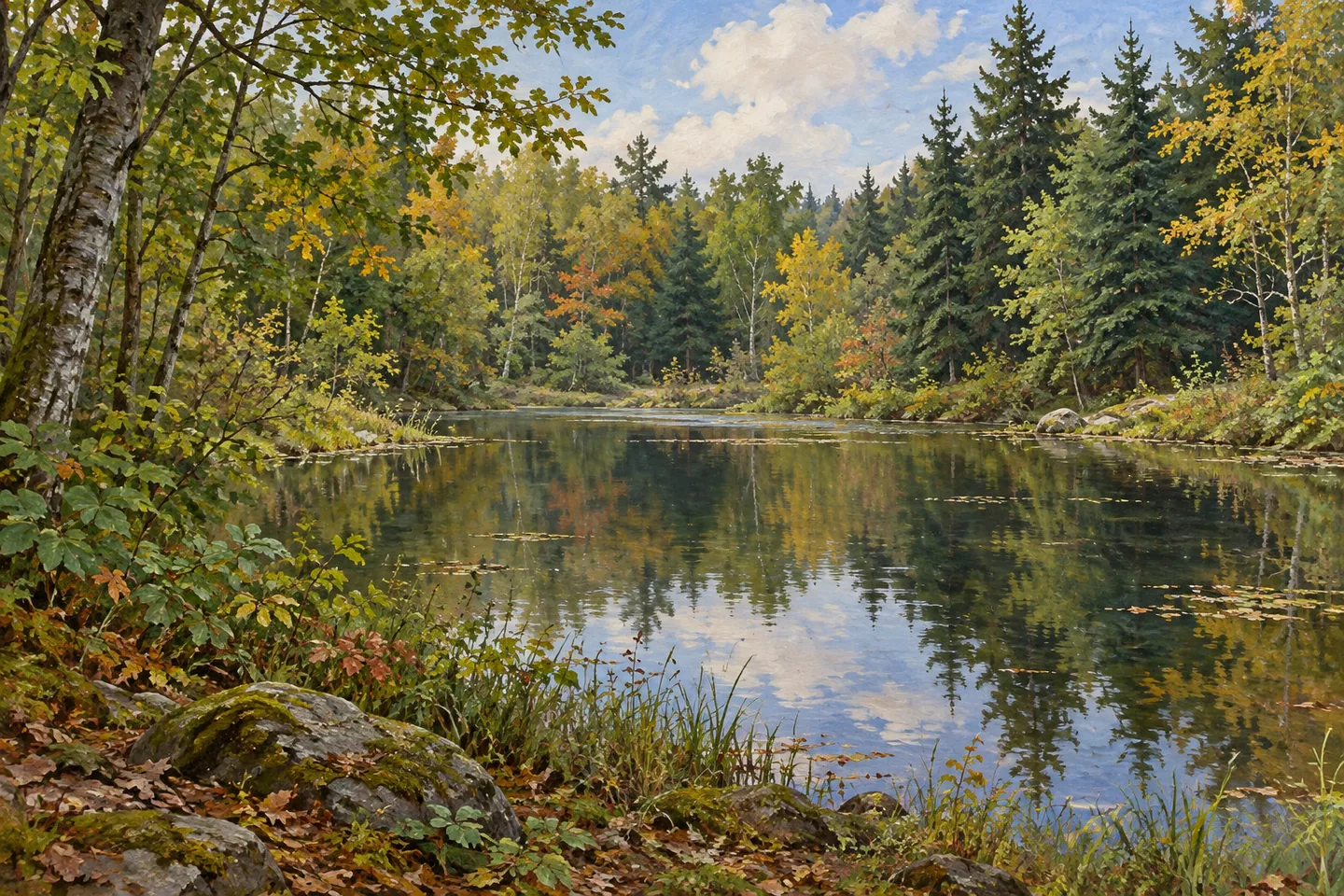 Clapper Hollow State Forest — AI-generated editorial illustration