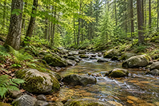 Cobb Brook State Forest — AI-generated editorial illustration