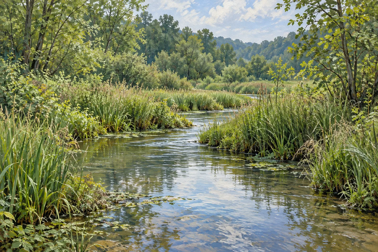 Cold Brook Wildlife Management Area — AI-generated editorial illustration