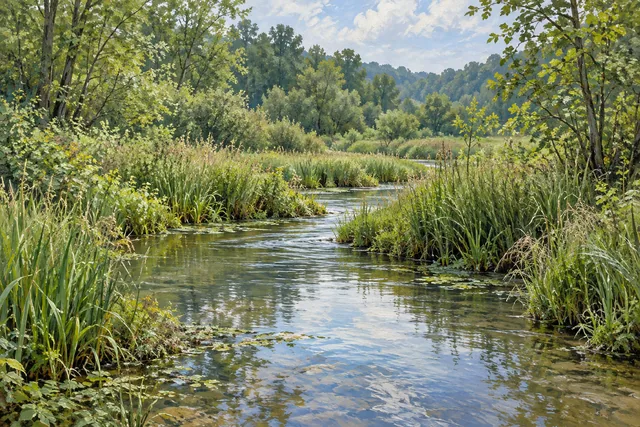 Cold Brook Wildlife Management Area — AI-generated editorial illustration