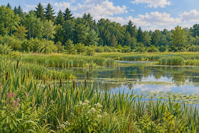 Cranberry Creek Wildlife Management Area — AI-generated editorial illustration