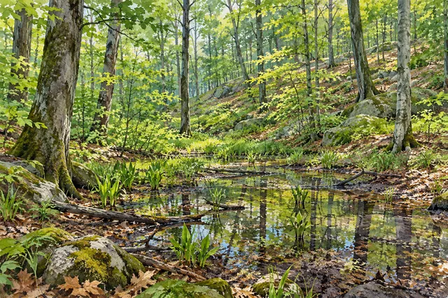 Doodletown Wildlife Management Area — AI-generated editorial illustration