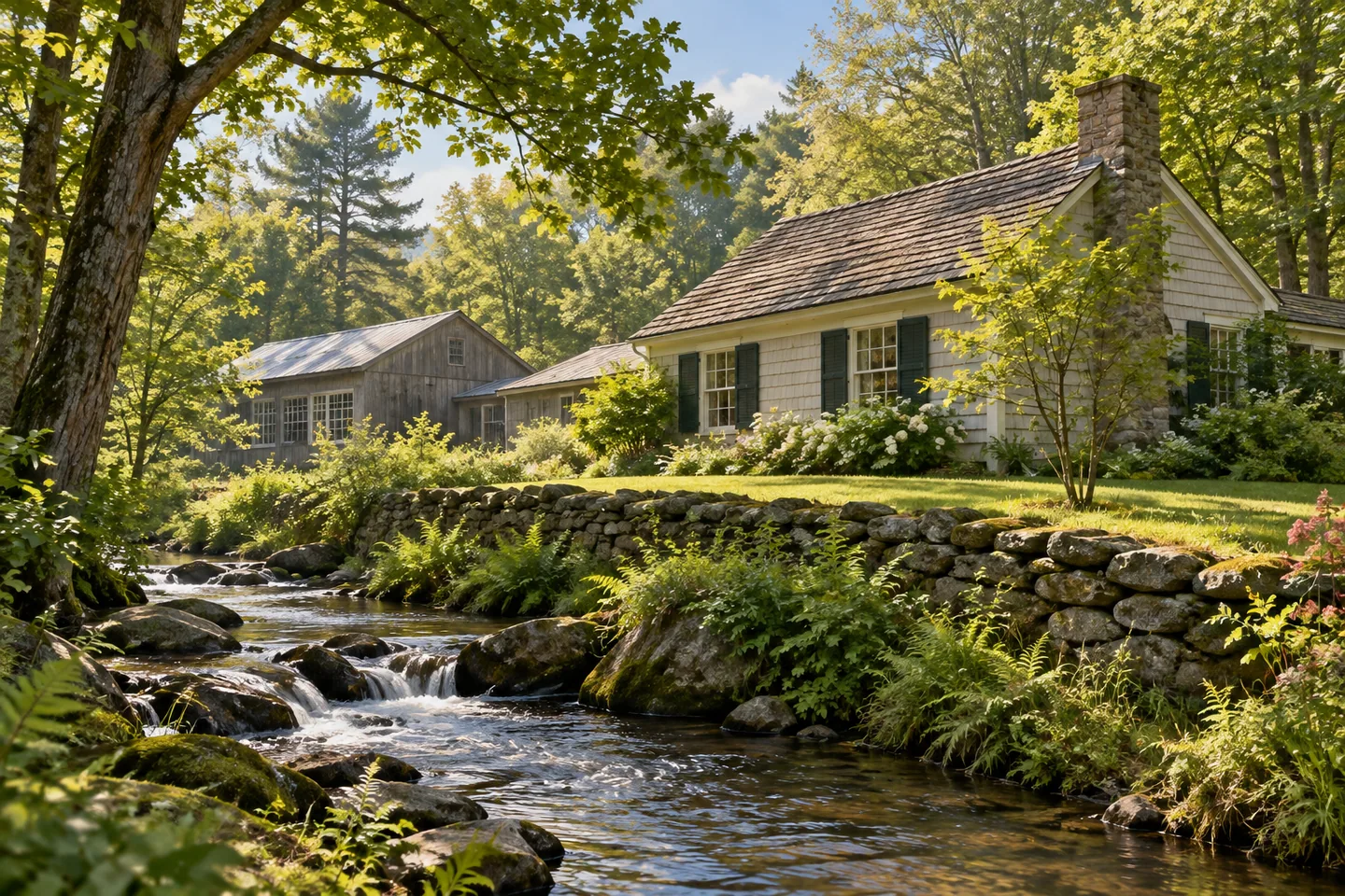 Eleanor Roosevelt National Historic Site — AI-generated editorial illustration