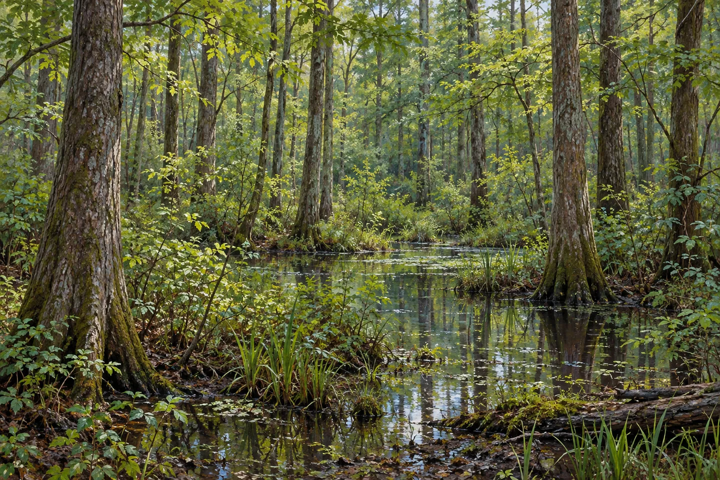 Galen Wildlife Management Area — AI-generated editorial illustration