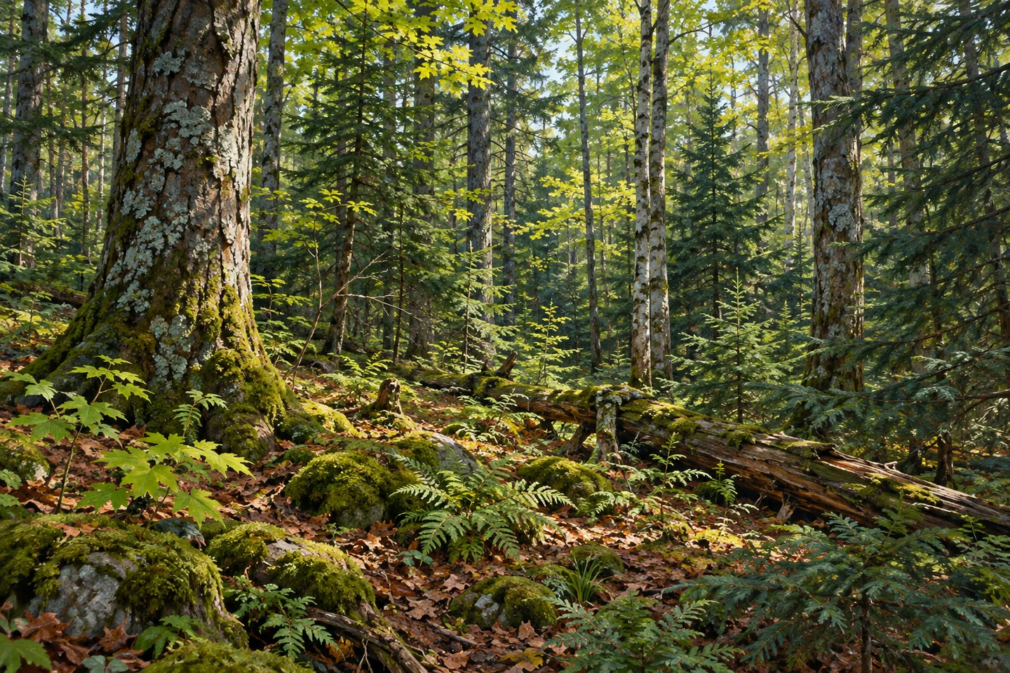 Grant Powell State Forest — AI-generated editorial illustration