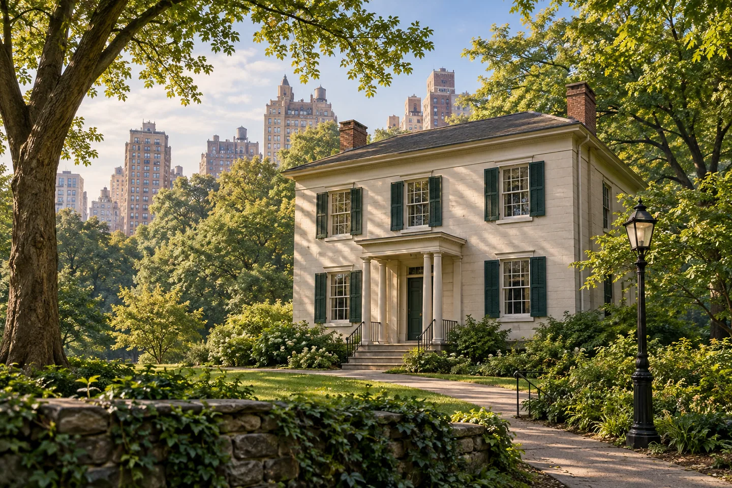 Hamilton Grange National Memorial — AI-generated editorial illustration