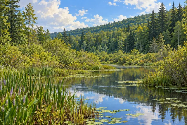 Indian River Wildlife Management Area — AI-generated editorial illustration