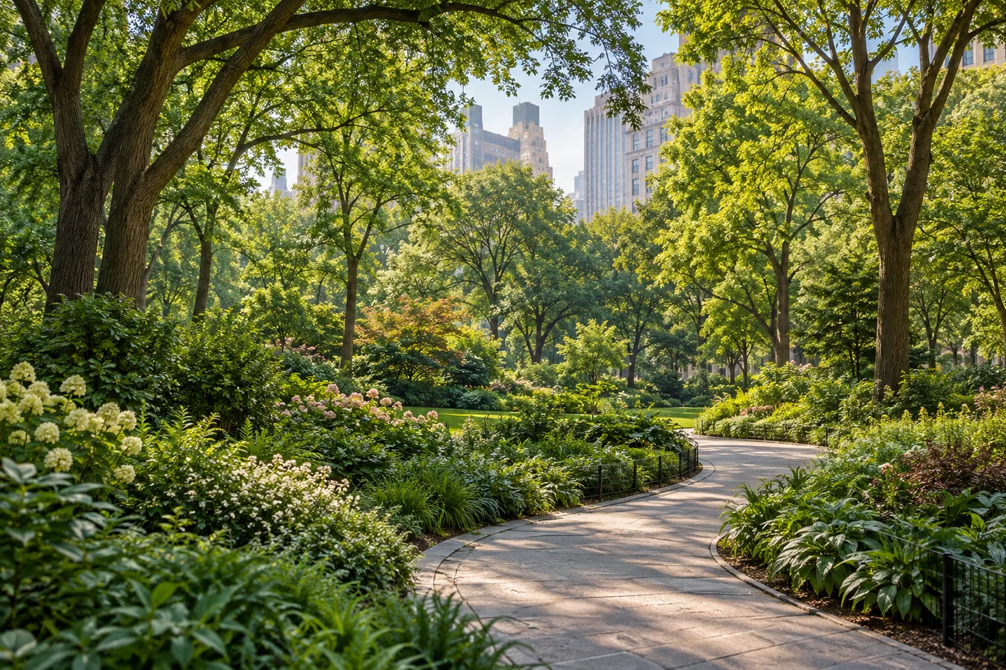 Madison Square Park — AI-generated editorial illustration