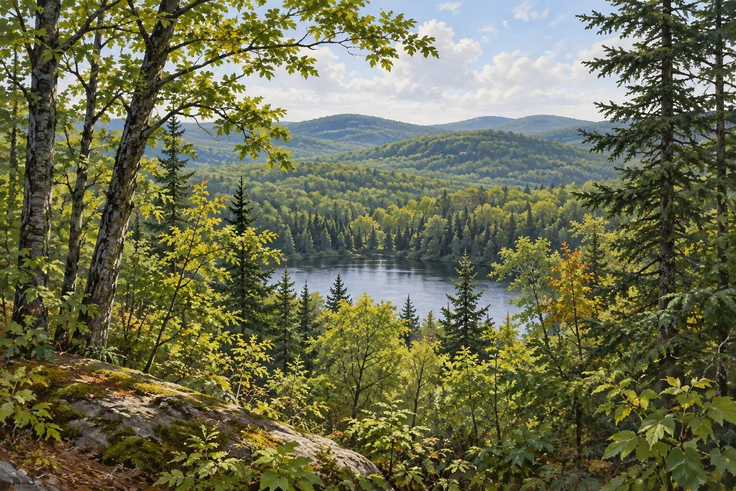 McKenzie Mountain Wilderness — AI-generated editorial illustration