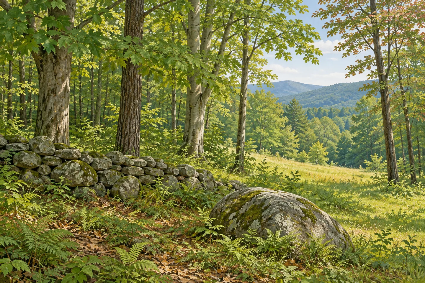 Michael Kudish Natural History Preserve — AI-generated editorial illustration