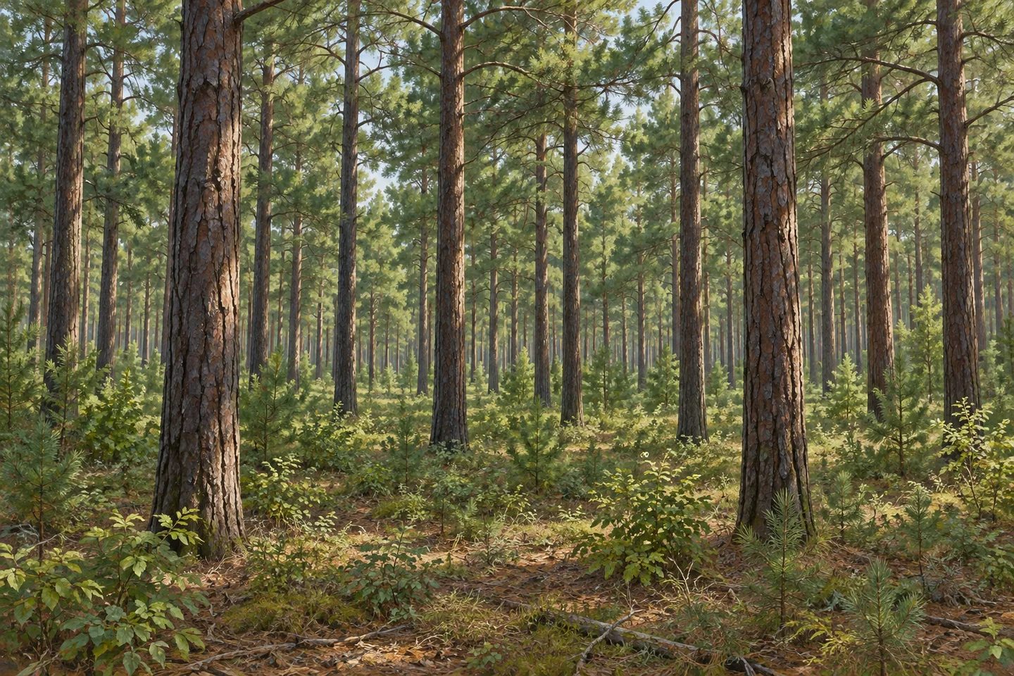 Mohawk Springs State Forest — AI-generated editorial illustration