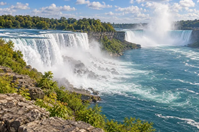 Niagara Falls State Park — AI-generated editorial illustration