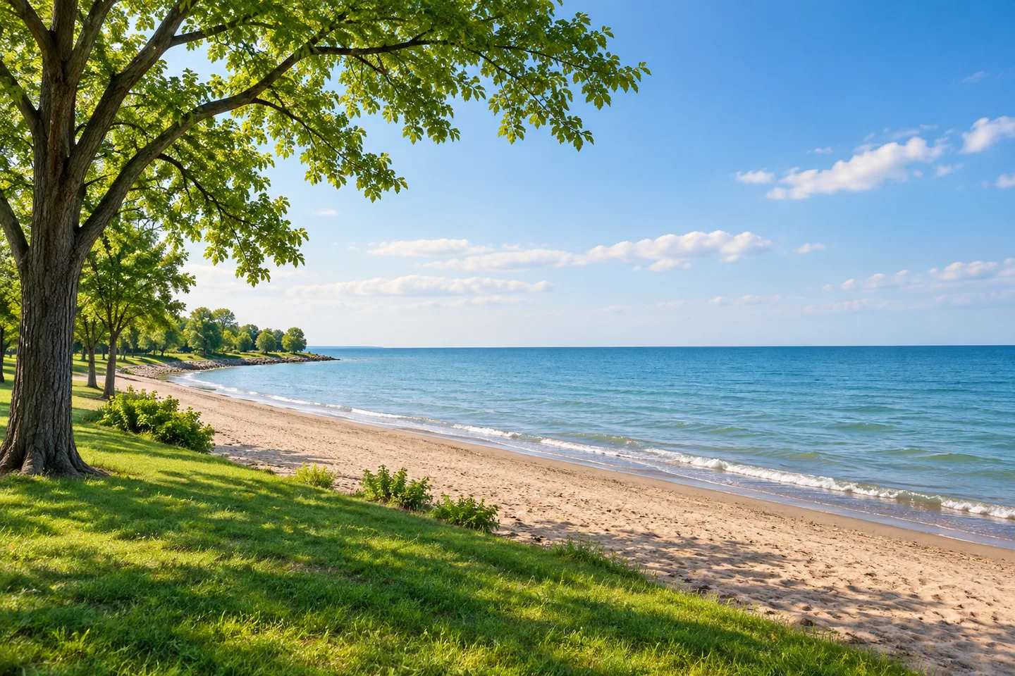 Ontario Beach Park — AI-generated editorial illustration