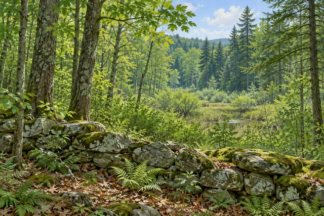 Poestenkill Community Forest — AI-generated editorial illustration