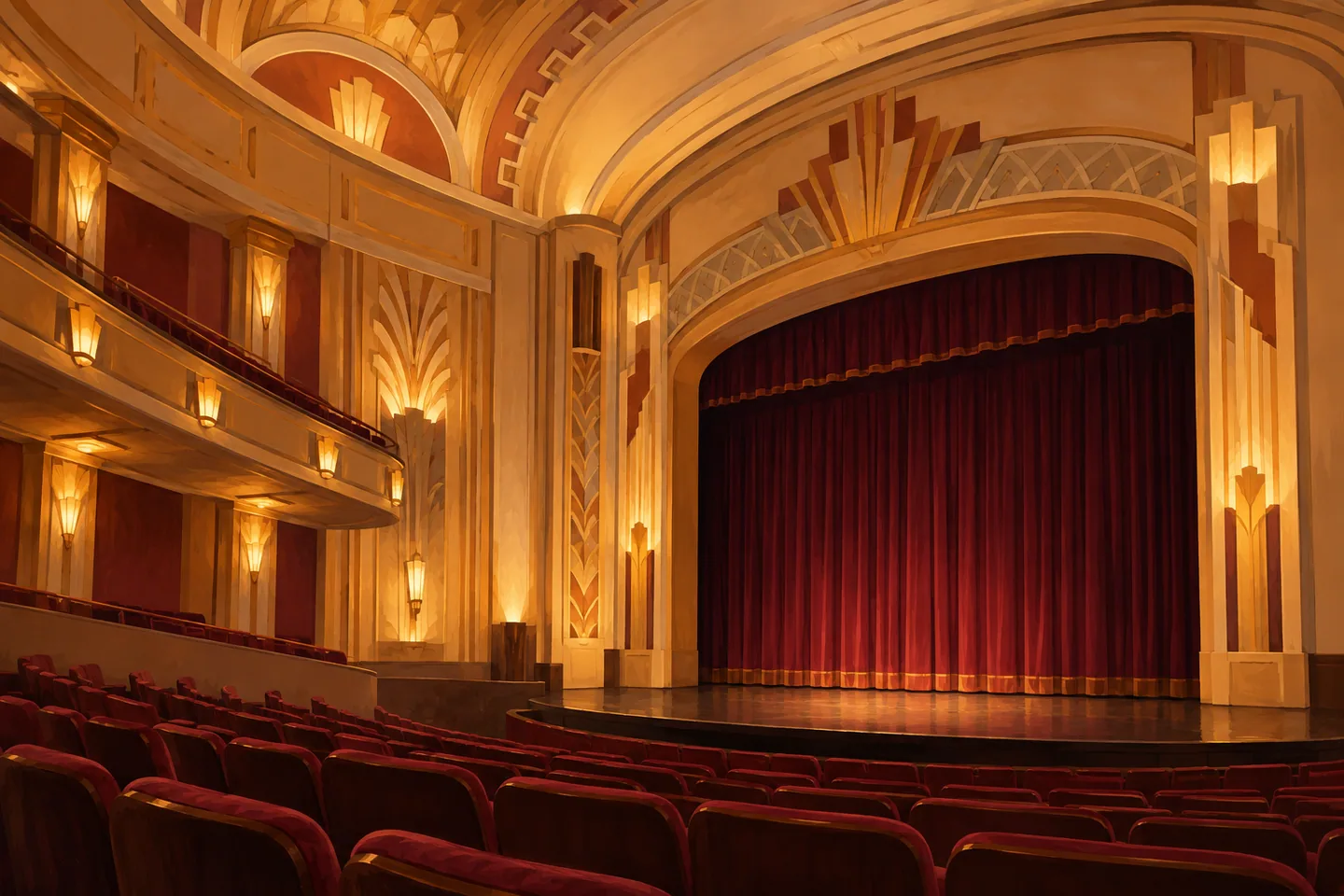 RBTL West Herr Auditorium Theatre — AI-generated editorial illustration
