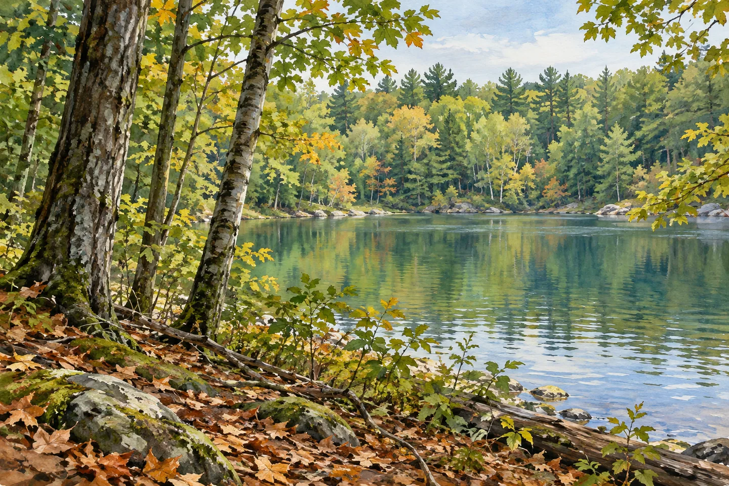 Rockwood State Forest — AI-generated editorial illustration