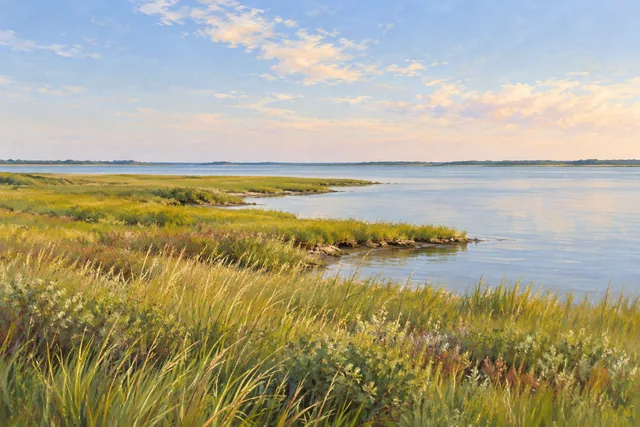 Shore Road Sanctuary — AI-generated editorial illustration