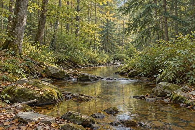 Stammer Creek State Forest — AI-generated editorial illustration
