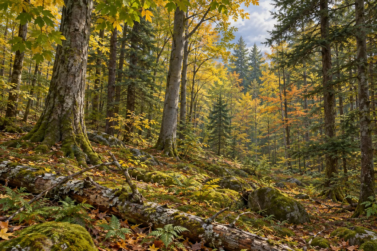 Stave Mill State Forest — AI-generated editorial illustration