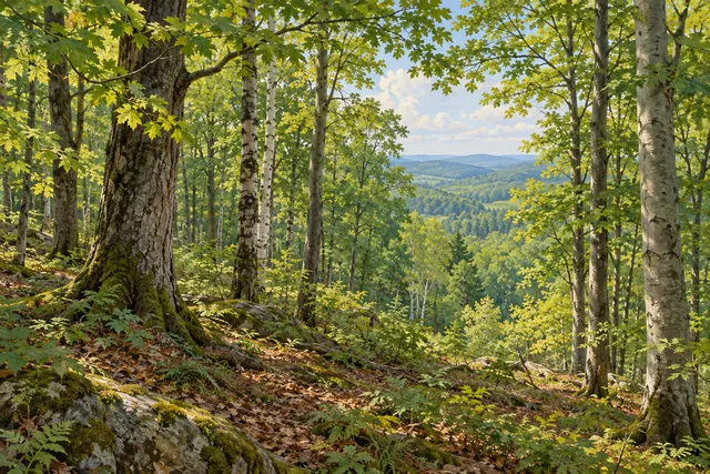 Taconic Ridge State Forest — AI-generated editorial illustration