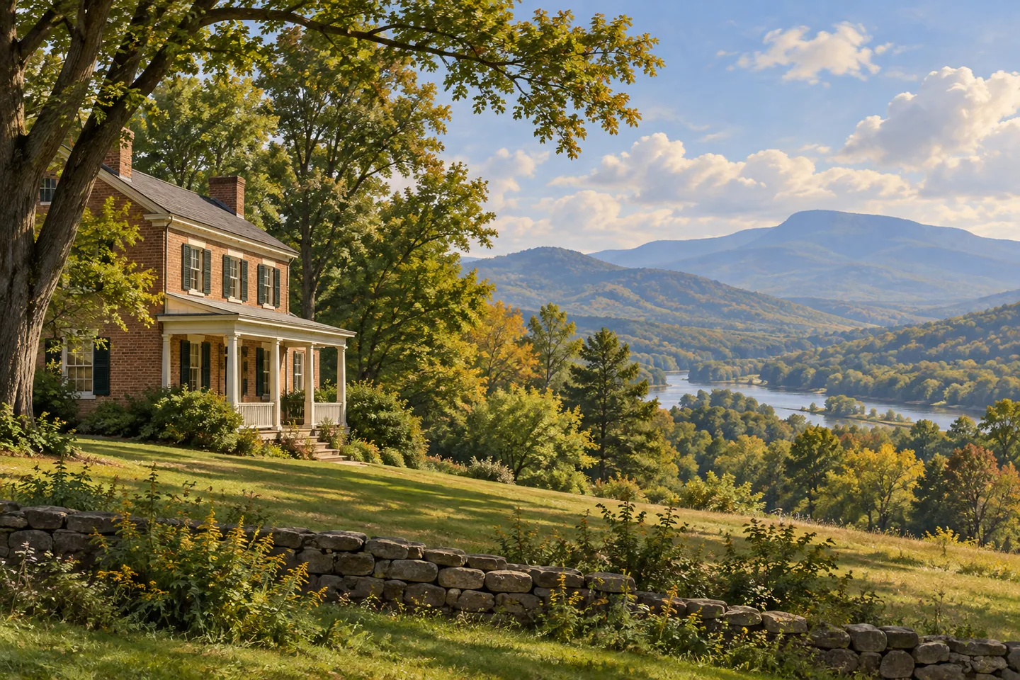 Thomas Cole National Historic Site — AI-generated editorial illustration