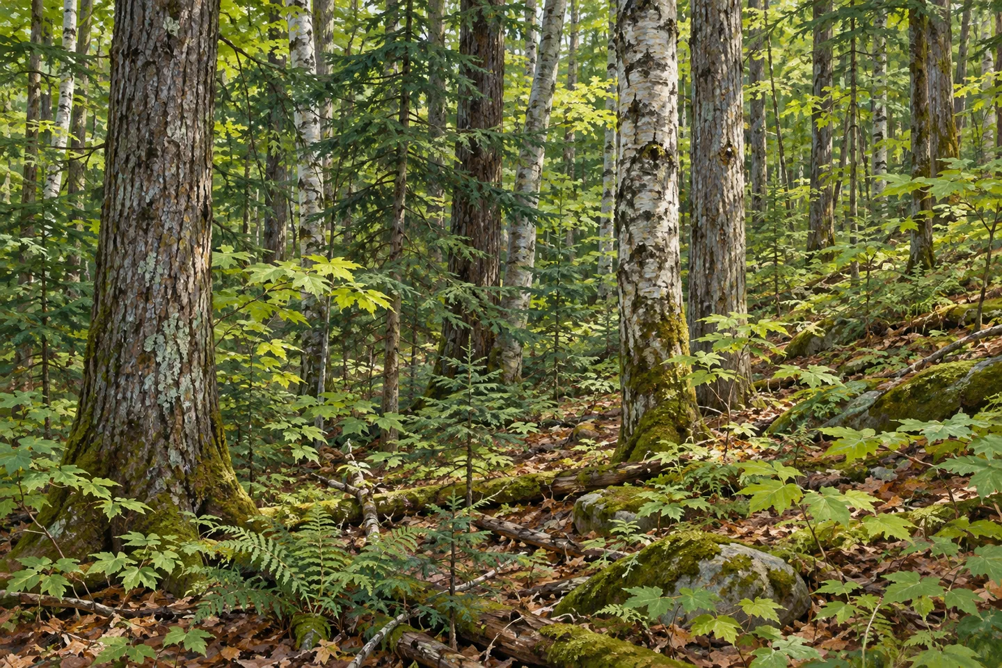 Tug Hill State Forest — AI-generated editorial illustration
